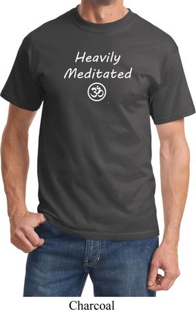 Yoga Shirt Heavily Meditated with OM T-shirt