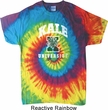 Yoga Shirt Kale University Darks Tie Dye Tee T-shirt