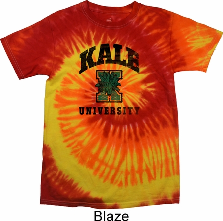 Yoga Shirt Kale University Lights Tie Dye Shirt