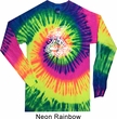 Yoga Shirt Krishna Long Sleeve Tie Dye Tee T-shirt