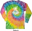 Yoga Shirt Krishna Long Sleeve Tie Dye Tee T-shirt
