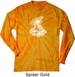 Yoga Shirt Krishna Long Sleeve Tie Dye Tee T-shirt
