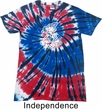 Yoga Shirt Krishna Patriotic Tie Dye Tee T-shirt