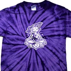 Yoga Shirt Krishna Spider Tie Dye Tee T-shirt