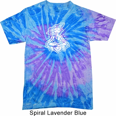 Yoga Shirt Krishna Tie Dye Tee T-shirt