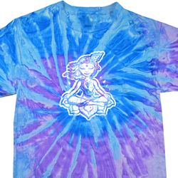 Yoga Shirt Krishna Tie Dye Tee T-shirt