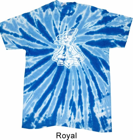 Yoga Shirt Krishna Twist Tie Dye Tee T-shirt