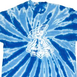 Yoga Shirt Krishna Twist Tie Dye Tee T-shirt