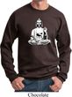 Yoga Sweatshirt At Peace Buddha Sweat Shirt