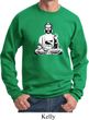 Yoga Sweatshirt At Peace Buddha Sweat Shirt