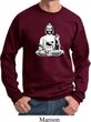 Yoga Sweatshirt At Peace Buddha Sweat Shirt