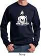 Yoga Sweatshirt At Peace Buddha Sweat Shirt