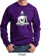Yoga Sweatshirt At Peace Buddha Sweat Shirt