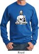 Yoga Sweatshirt At Peace Buddha Sweat Shirt