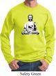 Yoga Sweatshirt At Peace Buddha Sweat Shirt