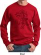 Yoga Sweatshirt Black Sketch Ganesha Sweat Shirt
