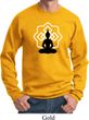 Yoga Sweatshirt Buddha Lotus Pose Sweat Shirt