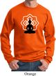 Yoga Sweatshirt Buddha Lotus Pose Sweat Shirt