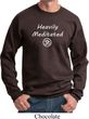 Yoga Sweatshirt Heavily Meditated with OM Sweat Shirt