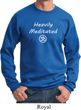 Yoga Sweatshirt Heavily Meditated with OM Sweat Shirt