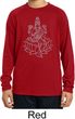 Yoga Tara Sketch Kids Dry Wicking Long Sleeve Shirt