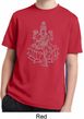 Yoga Tara Sketch Kids Moisture Wicking Shirt