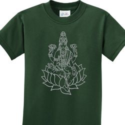 Yoga Tara Sketch Kids Shirt