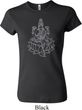 Yoga Tara Sketch Ladies Crewneck Shirt