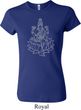 Yoga Tara Sketch Ladies Crewneck Shirt