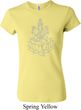 Yoga Tara Sketch Ladies Crewneck Shirt