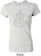 Yoga Tara Sketch Ladies Crewneck Shirt