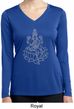 Yoga Tara Sketch Ladies Dry Wicking Long Sleeve Shirt