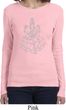 Yoga Tara Sketch Ladies Long Sleeve Shirt