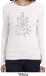 Yoga Tara Sketch Ladies Long Sleeve Shirt
