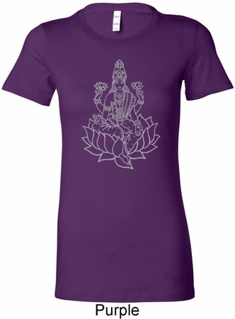 Yoga Tara Sketch Ladies Longer Length Shirt