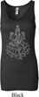Clearance - Ladies Tara Sketch Longer Length Tank Top