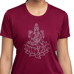 Yoga Tara Sketch Ladies Moisture Wicking Shirt Yoga Tara Sketch Ladies Moisture Wicking Shirt
