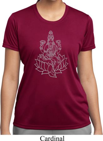 Yoga Tara Sketch Ladies Moisture Wicking Shirt