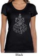 Yoga Tara Sketch Ladies Scoop Neck Shirt