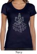 Yoga Tara Sketch Ladies Scoop Neck Shirt