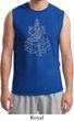 Yoga Tara Sketch Mens Muscle Shirt