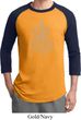 Yoga Tara Sketch Mens Raglan Shirt