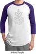 Yoga Tara Sketch Mens Raglan Shirt