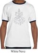 Yoga Tara Sketch Mens Ringer Shirt