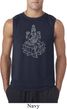 Yoga Tara Sketch Mens Sleeveless Shirt
