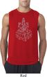 Yoga Tara Sketch Mens Sleeveless Shirt