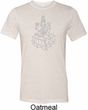 Yoga Tara Sketch Mens Tri Blend Crewneck Shirt
