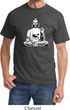 Yoga Tee At Peace Buddha T-shirt