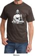 Yoga Tee At Peace Buddha T-shirt