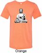 Yoga Tee At Peace Buddha Tri Blend Tee